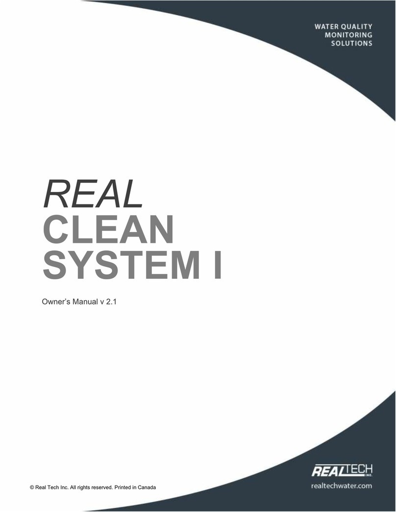 Realtech REAL CLEAN SYSTEM I owner's manual