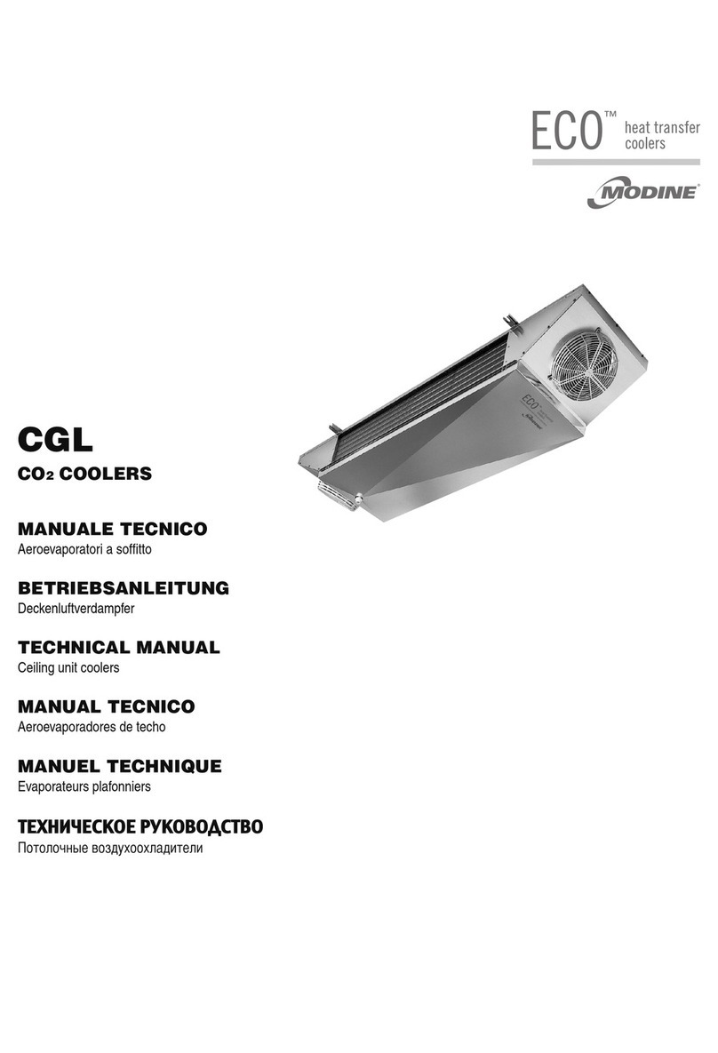 Modine Manufacturing ECO CGL Technical manual Modine Manufacturing ECO CGL Technical manual
