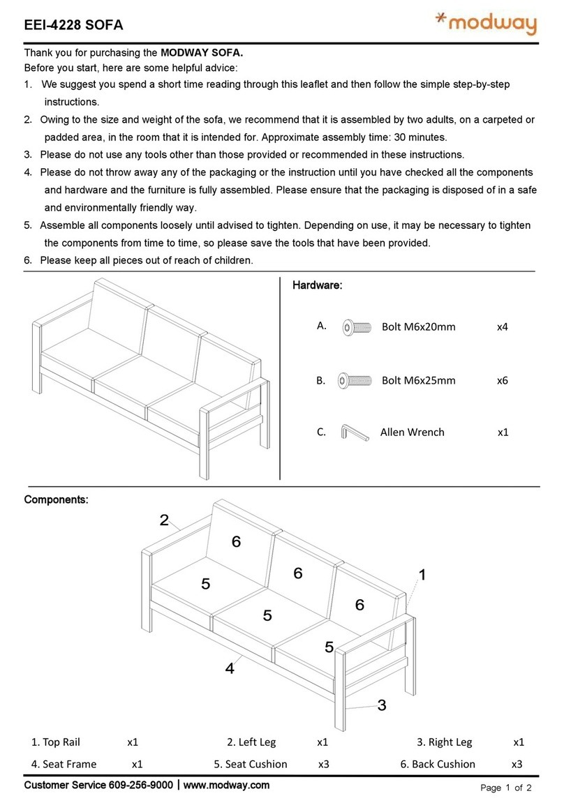 modway EEI-4228 User manual modway EEI-4228 User manual