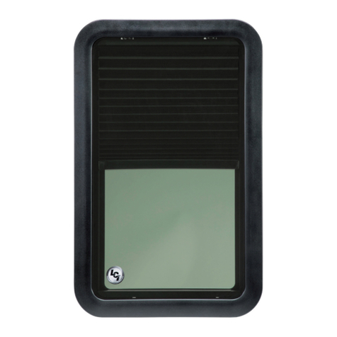 Lippert Thin Shade 806621 Installation instructions
