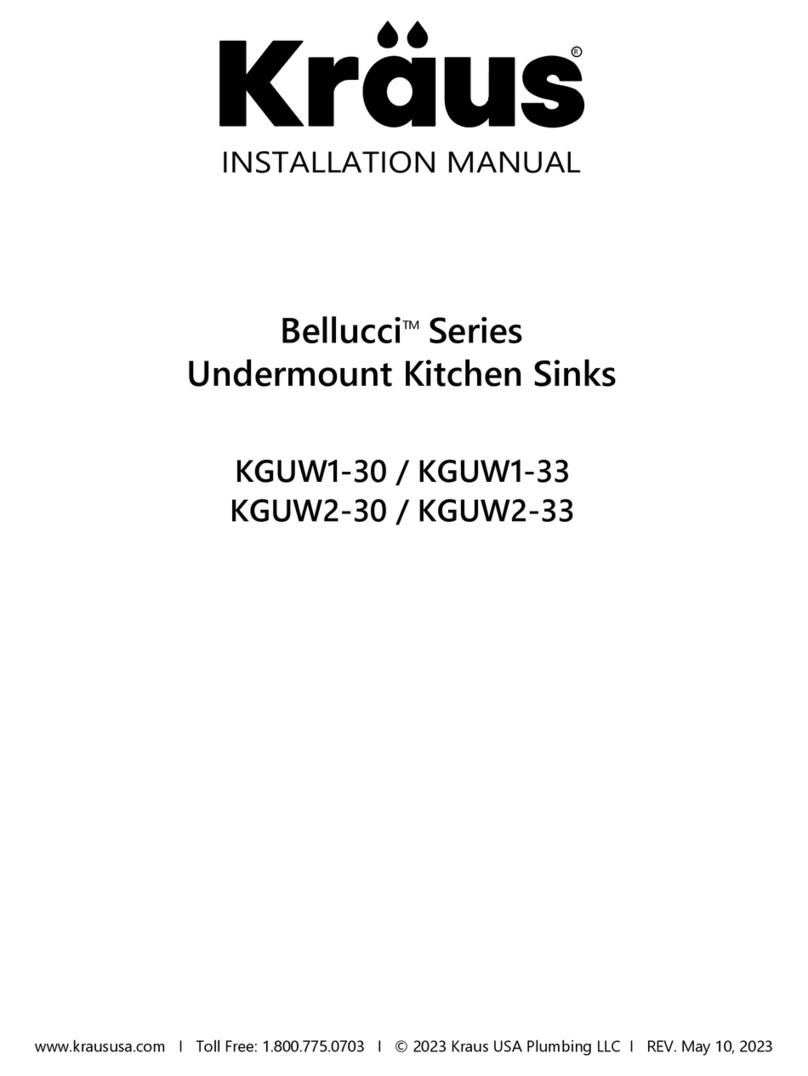 Kraus Bellucci Series User manual