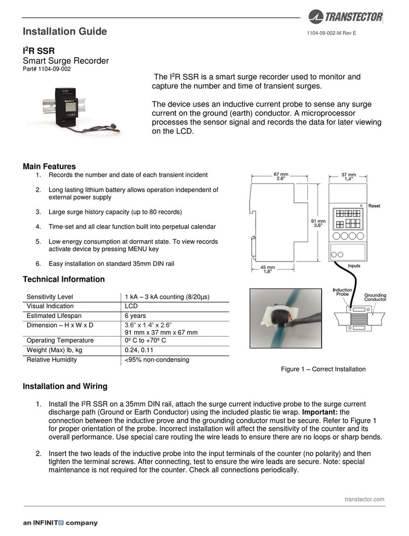 Infinite Transtector I2R SSR installation guide