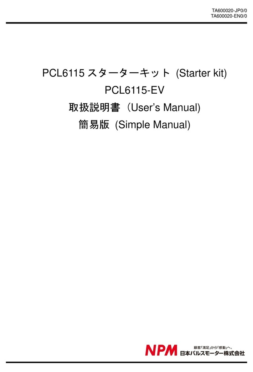 NPM PCL6115 User manual