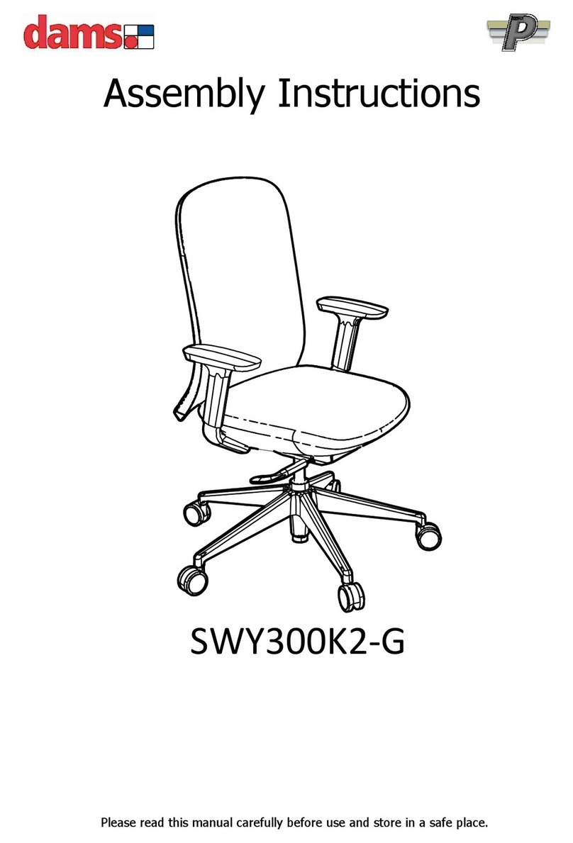 dams SWY300K2-G Assembly instructions