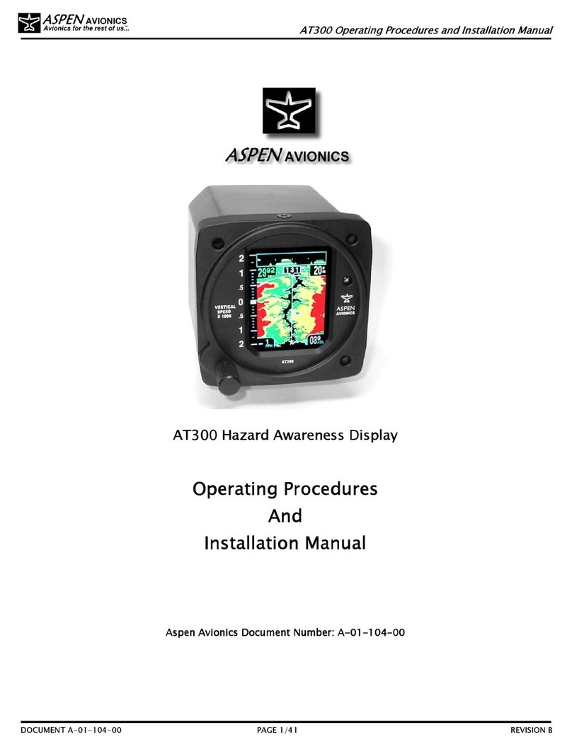 Aspen Avionics AT300 Operating procedures
