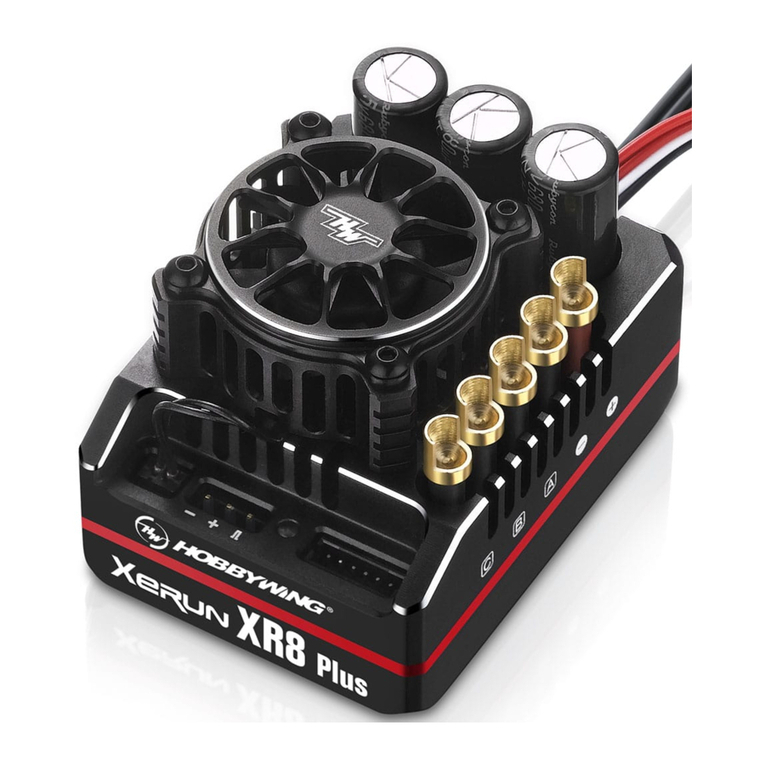 Hobby-Wing XERUN XR8 Plus User manual
