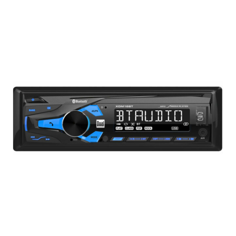 Dual XDM16BT installation guide
