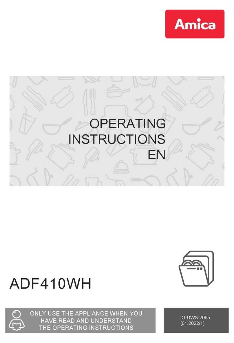 Amica ADF410WH User manual Amica ADF410WH User manual