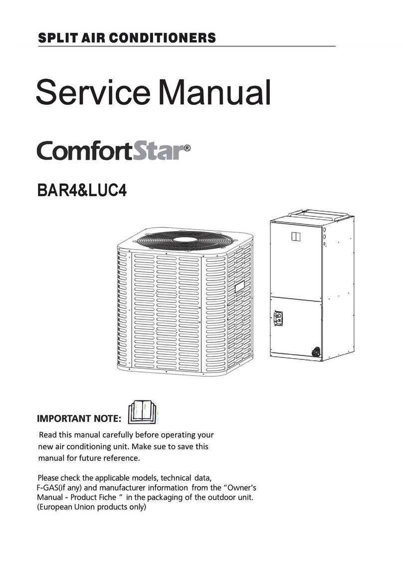 Comfort Star BAR4 User manual