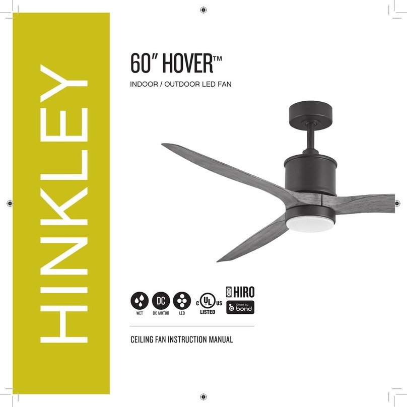 Hinkley HOVER 60 User manual