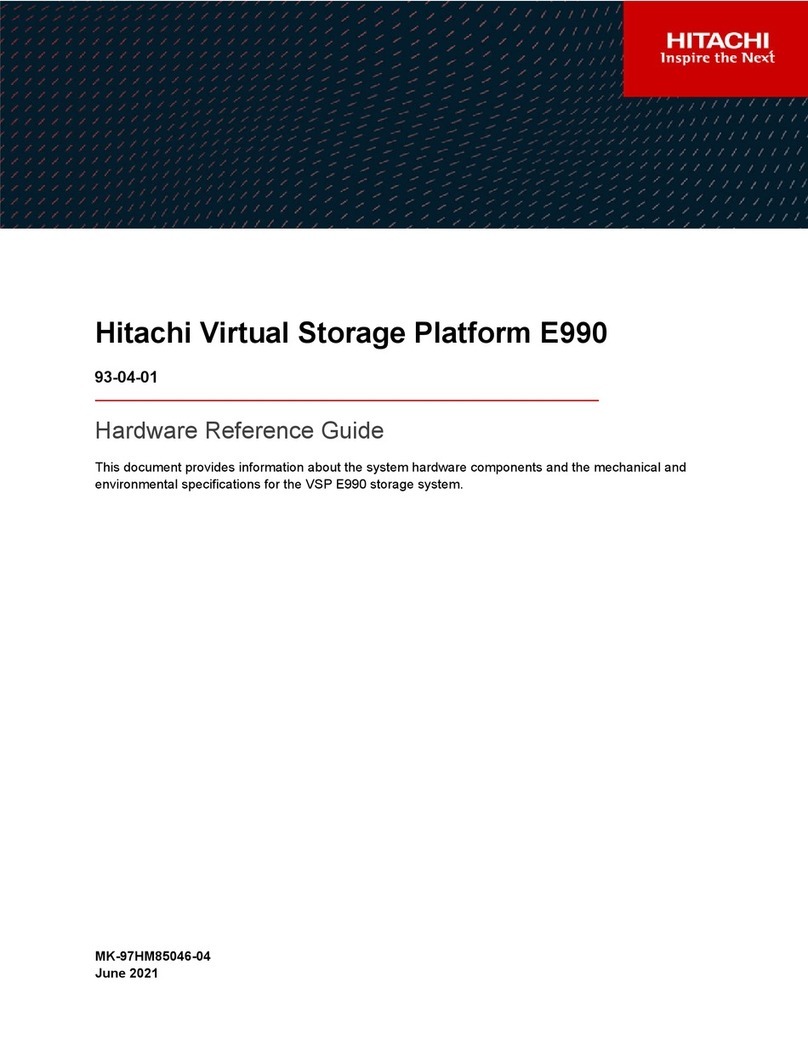 Hitachi VSP E990 Operating and maintenance manual Hitachi VSP E990 Operating and maintenance manual