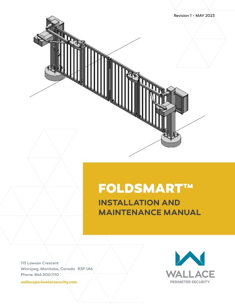 Wallace Perimeter Security FOLDSMART Manual
