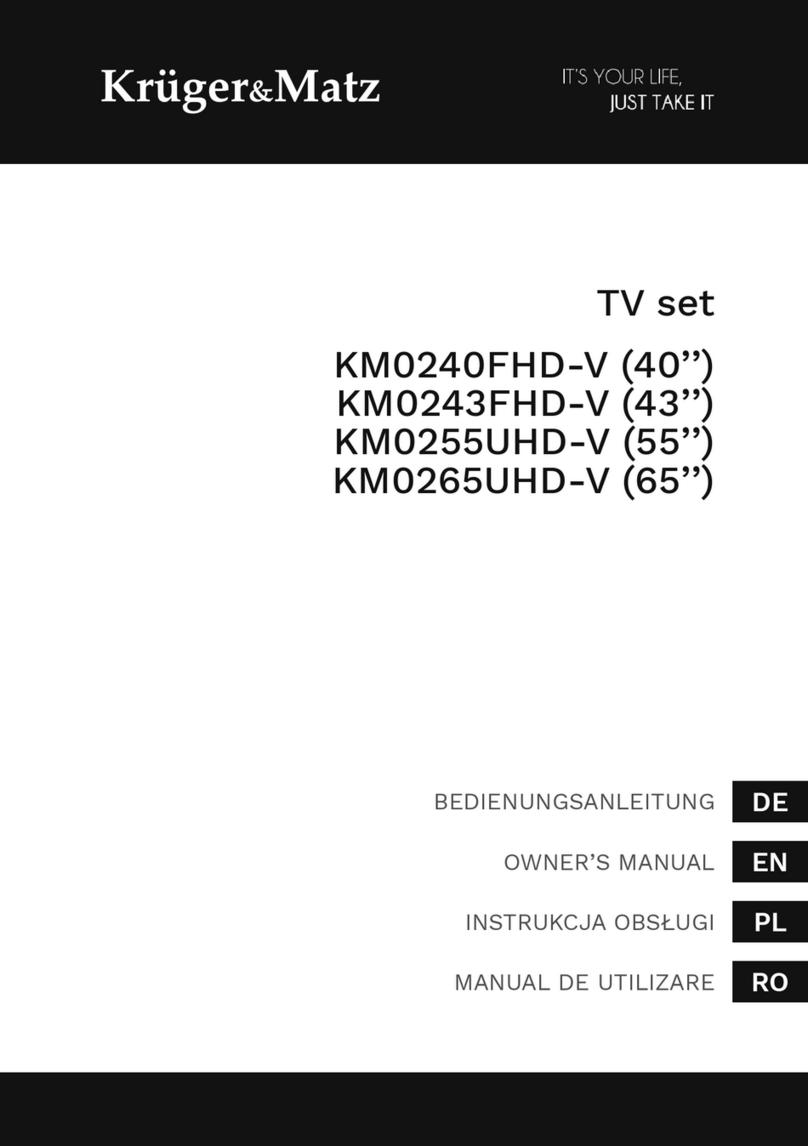 Krüger & Matz KM0240FHD-V User manual