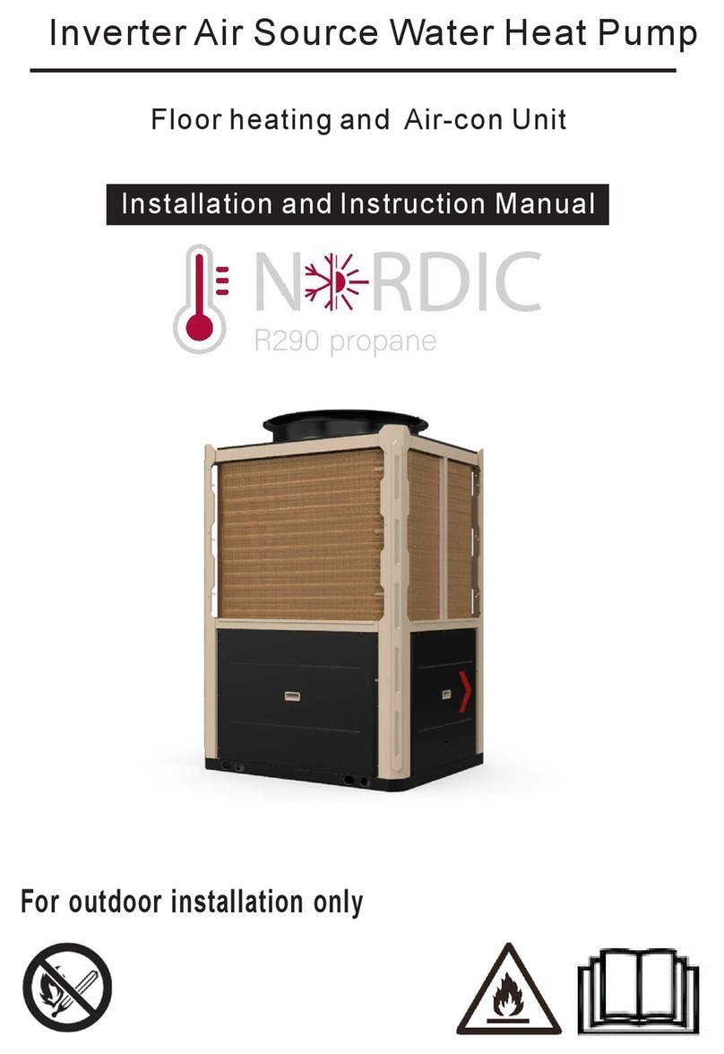 Nordic PASRW150S-BP-PS-D Installation and instruction manual