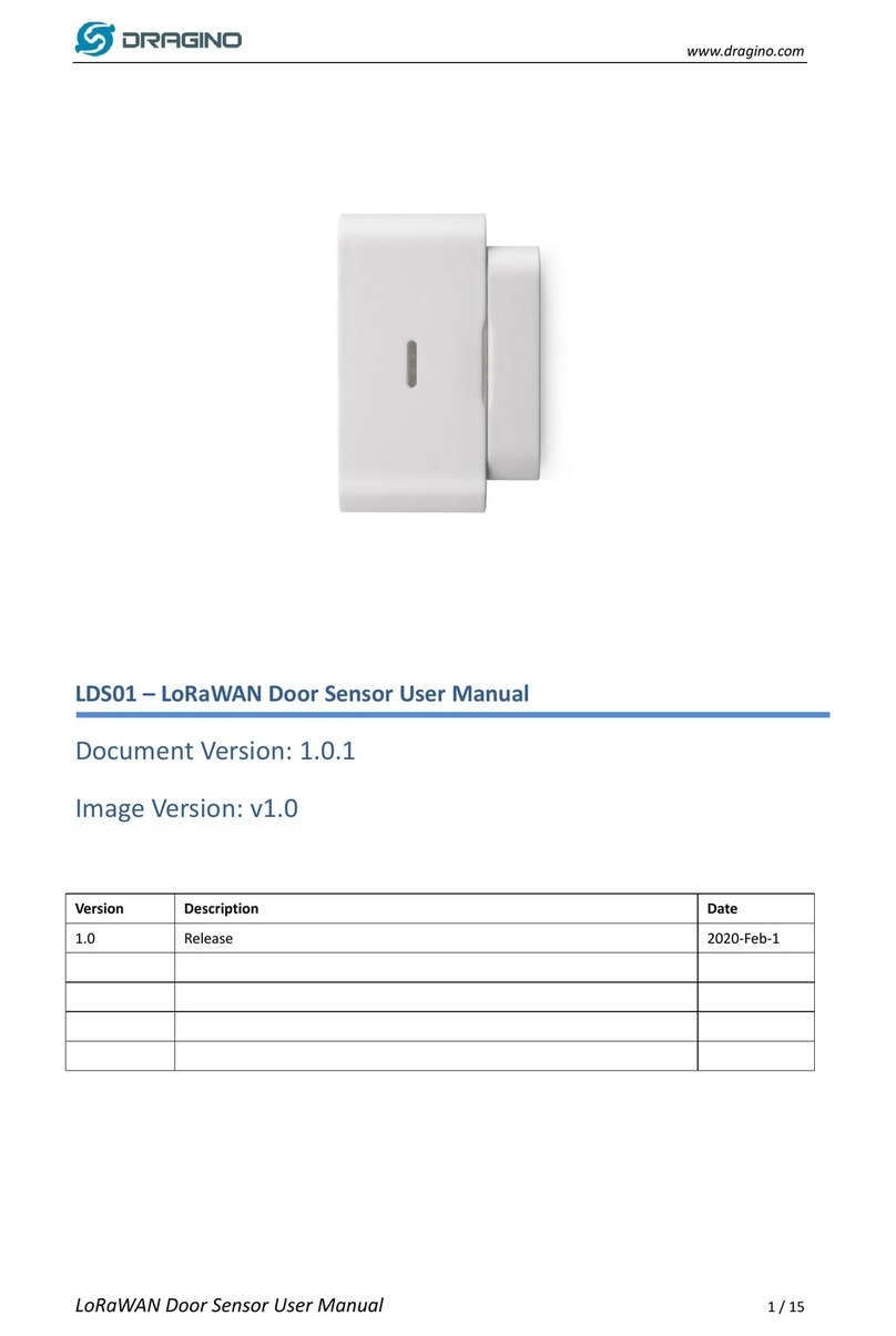 Dragino LDS01 user manual