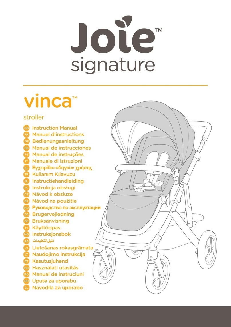 Joie signature vinca User manual Joie signature vinca User manual