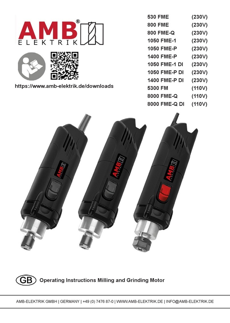 AMB 530 FME User manual