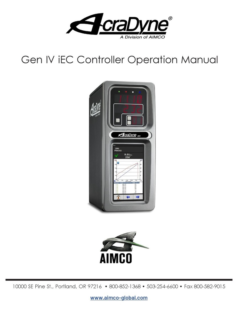 Aimco AcraDyne iEC Gen IV Operation manual