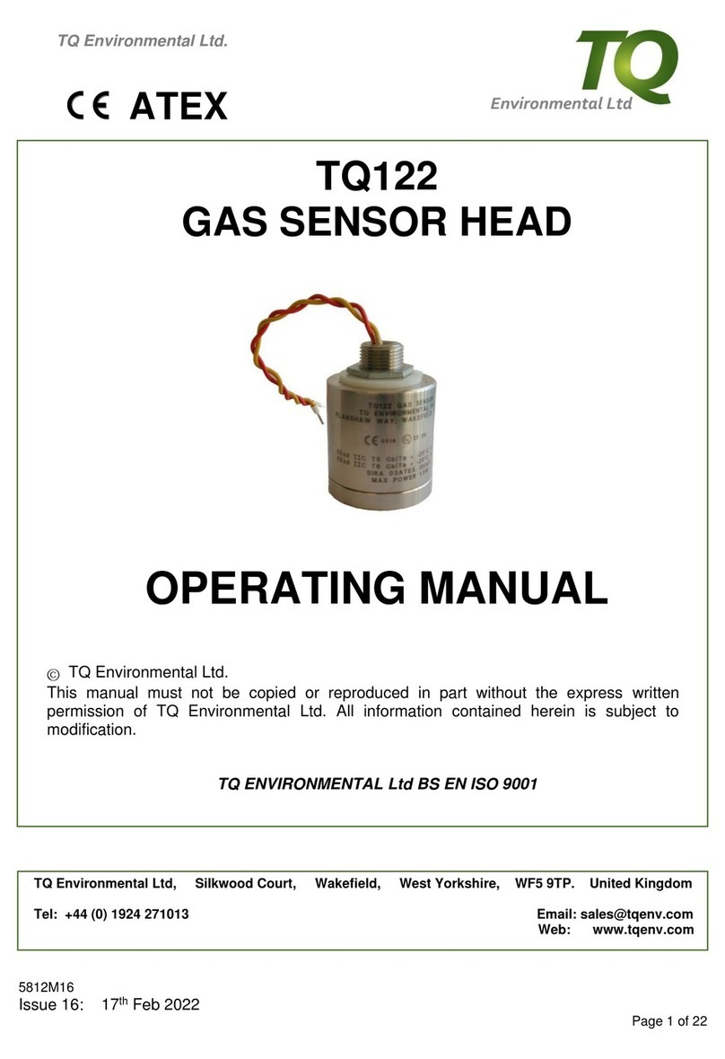 TQ Environmental TQ122 operating manual