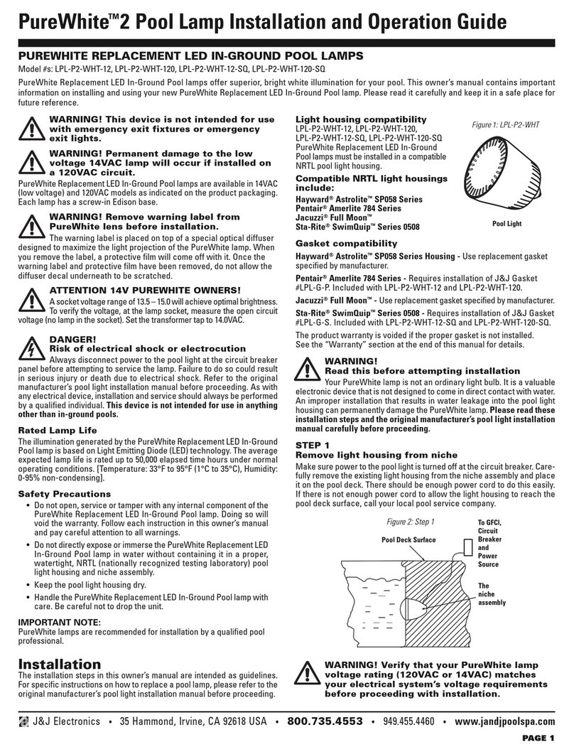 J&J Electronics PureWhite 2 Installation and operation guide J&J Electronics PureWhite 2 Installation and operation guide