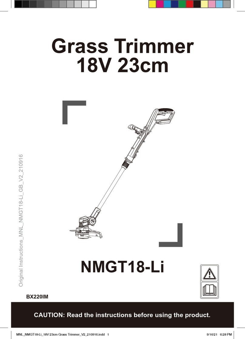 Kingfisher NMGT18-Li Original instructions