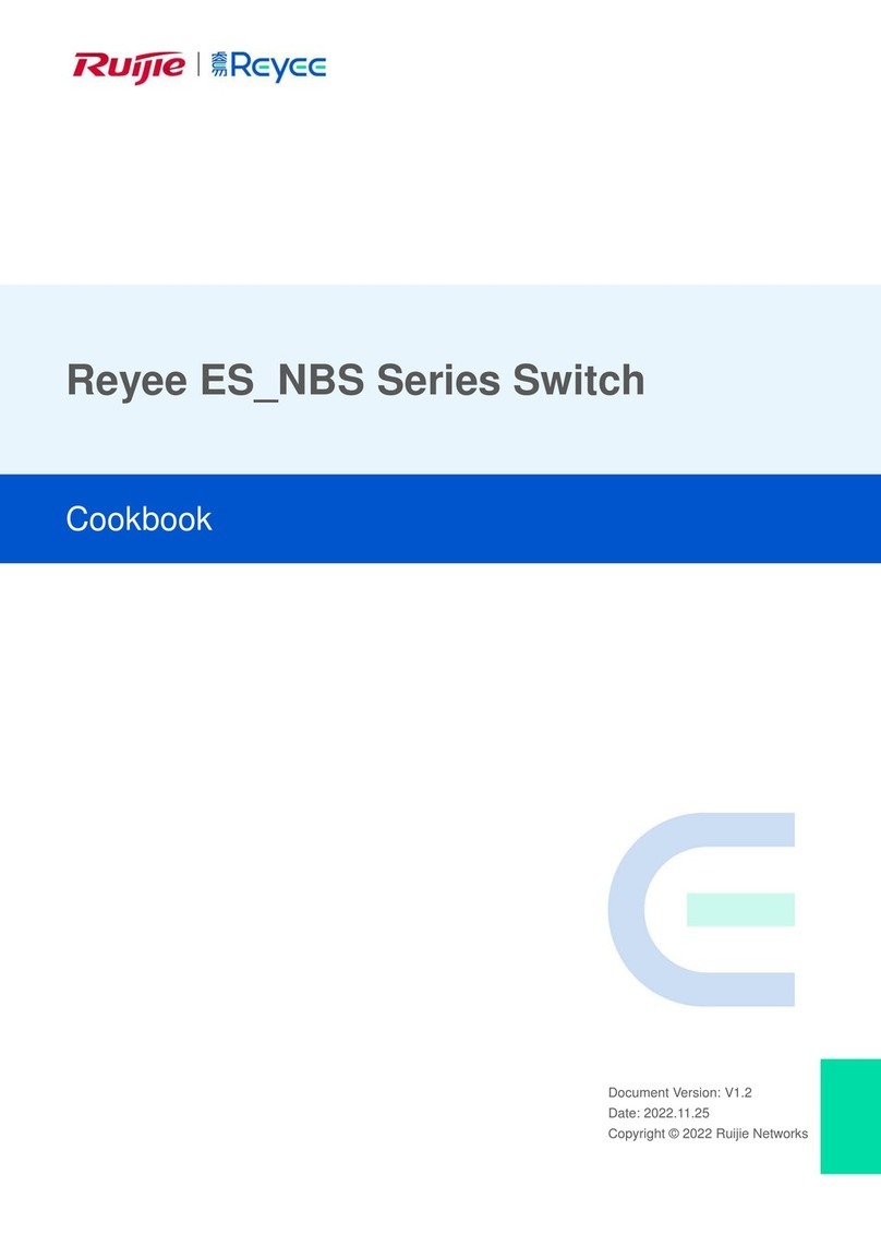 Reyee ES NBS Series manual