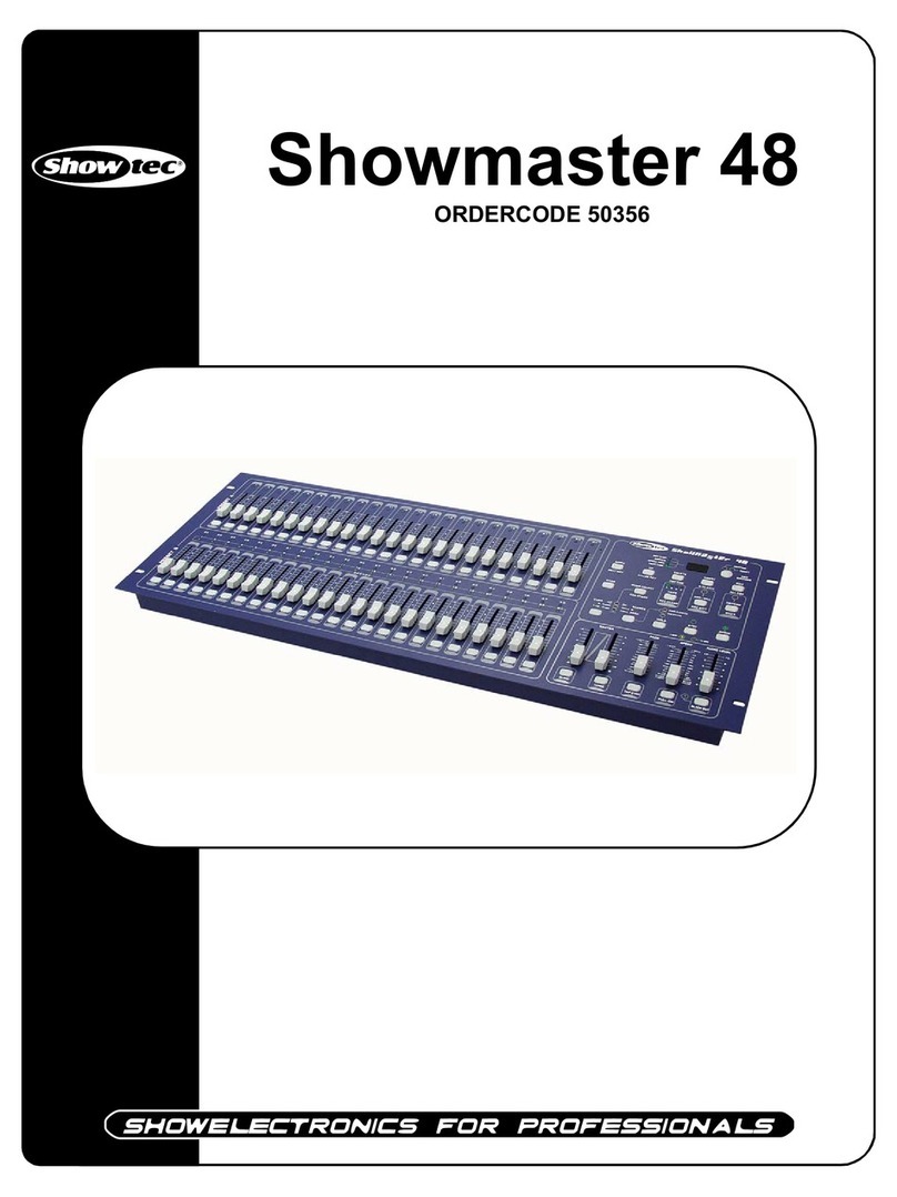 Show Tec Showmaster 48 User manual