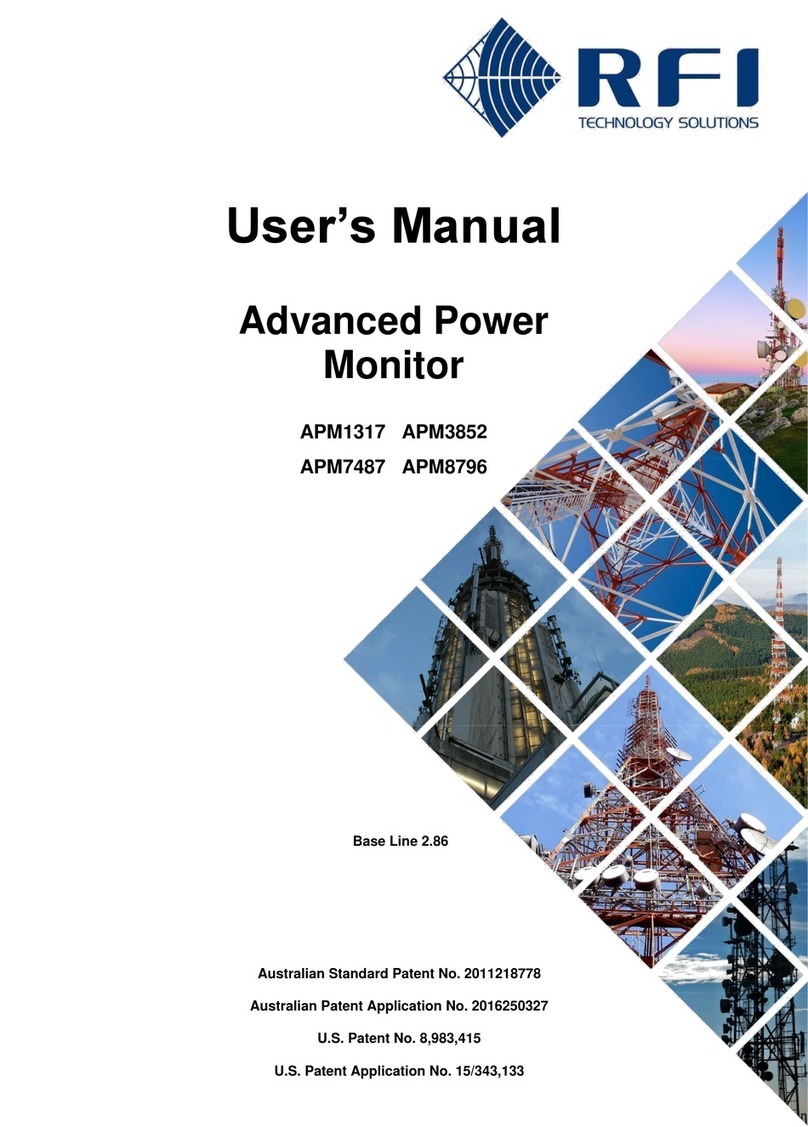 RFI APM1317 User manual