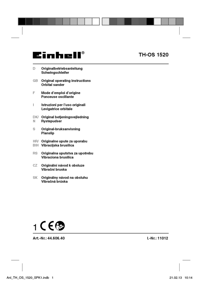 EINHELL TH-OS 1520 User manual