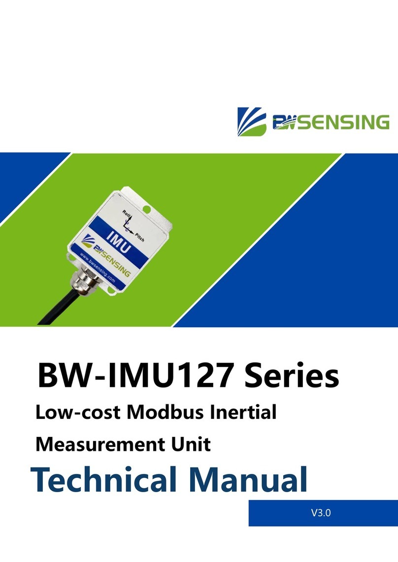 BW SENSING BW-IMU127 Series User manual BW SENSING BW-IMU127 Series User manual