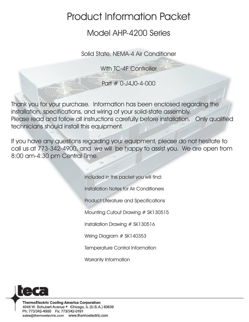 teca AHP-4200 Series User manual