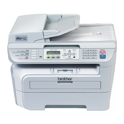 Brother MFC-7320 Quick setup guide