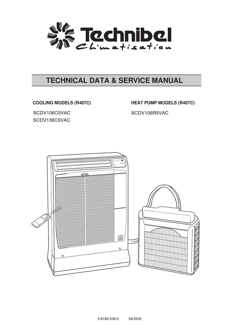Technibel Climatisation SCDV106C5VAC Manual