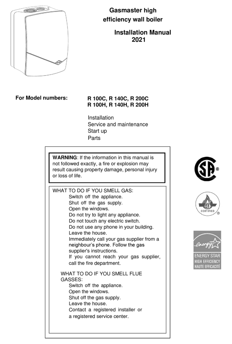 Gasmaster R Series installation manual Gasmaster R Series installation manual
