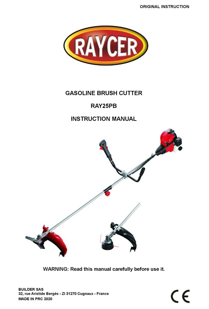 Raycer RAY25PB instruction manual