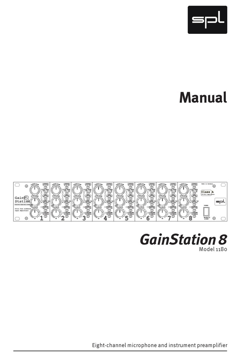 Sound Performance Lab GainStation 8 manual