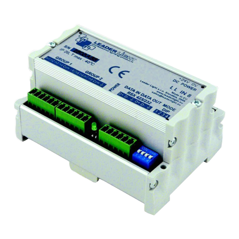 Leader Light LL IN8-RSxxx User manual