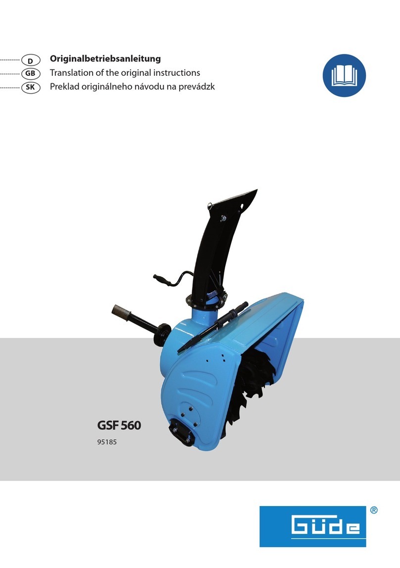 Gude GSF 560 Translation of the original instructions