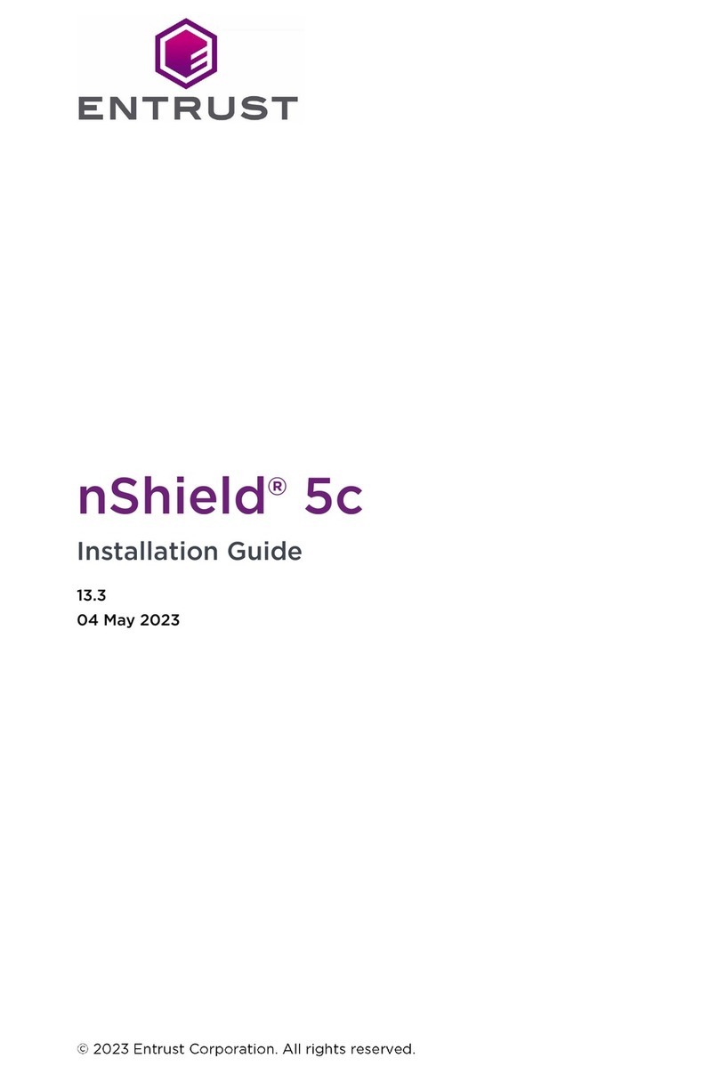 Entrust nShield 5c User manual