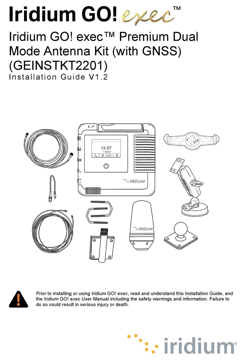 Iridium GO! exec GEINSTKT2201 installation guide