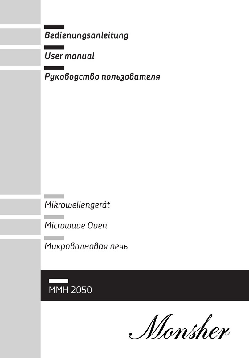 Monsher MMH 2050 user manual