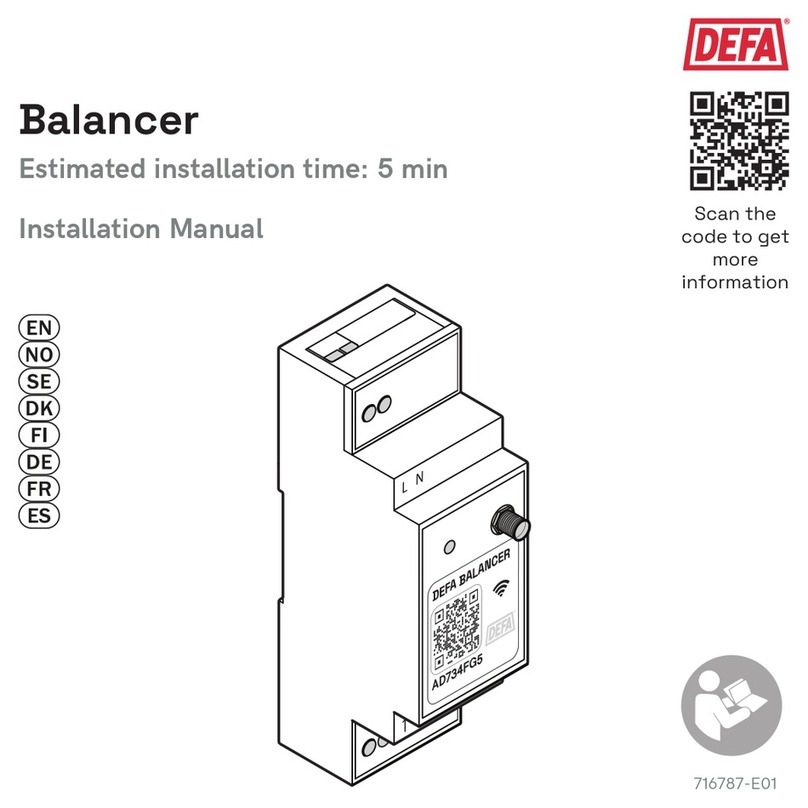 DEFA Balancer installation manual DEFA Balancer installation manual