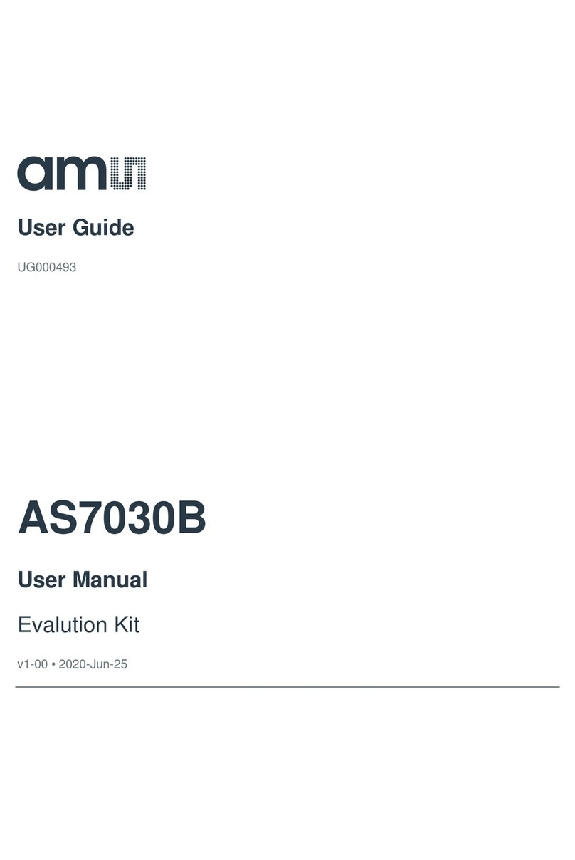 AMS AS7030B User manual