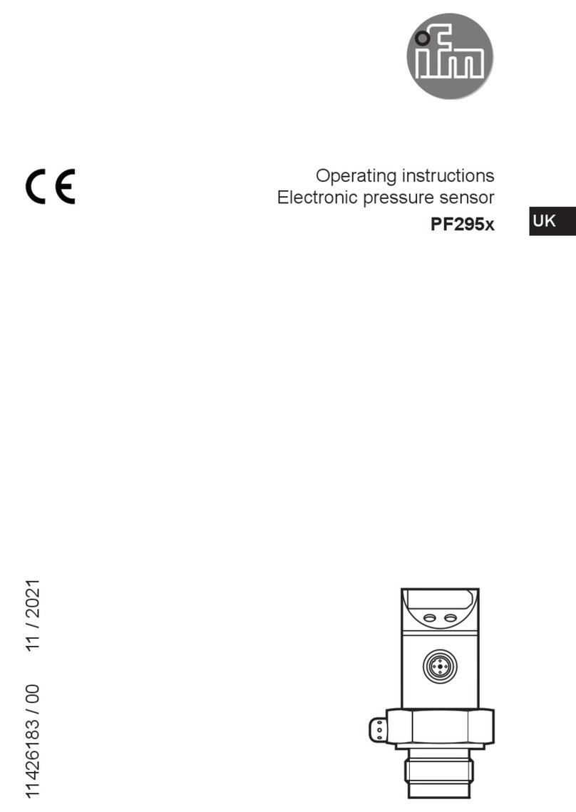 IFM PF295 Series operating instructions
