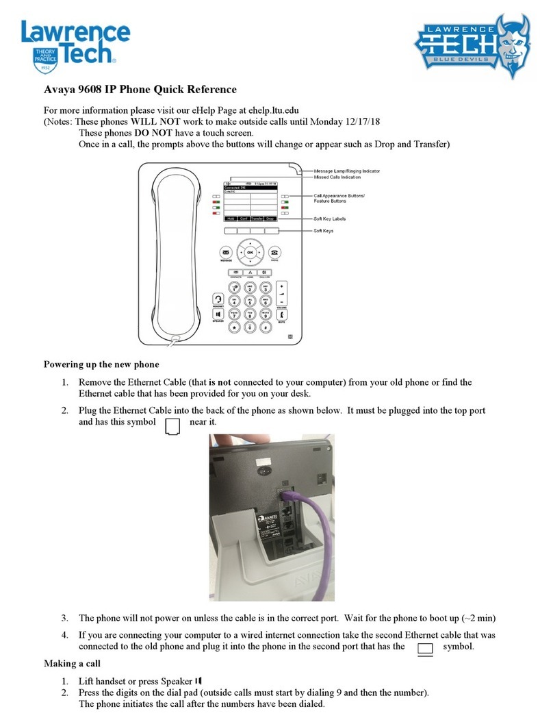 Avaya IP Office 9608 User manual
