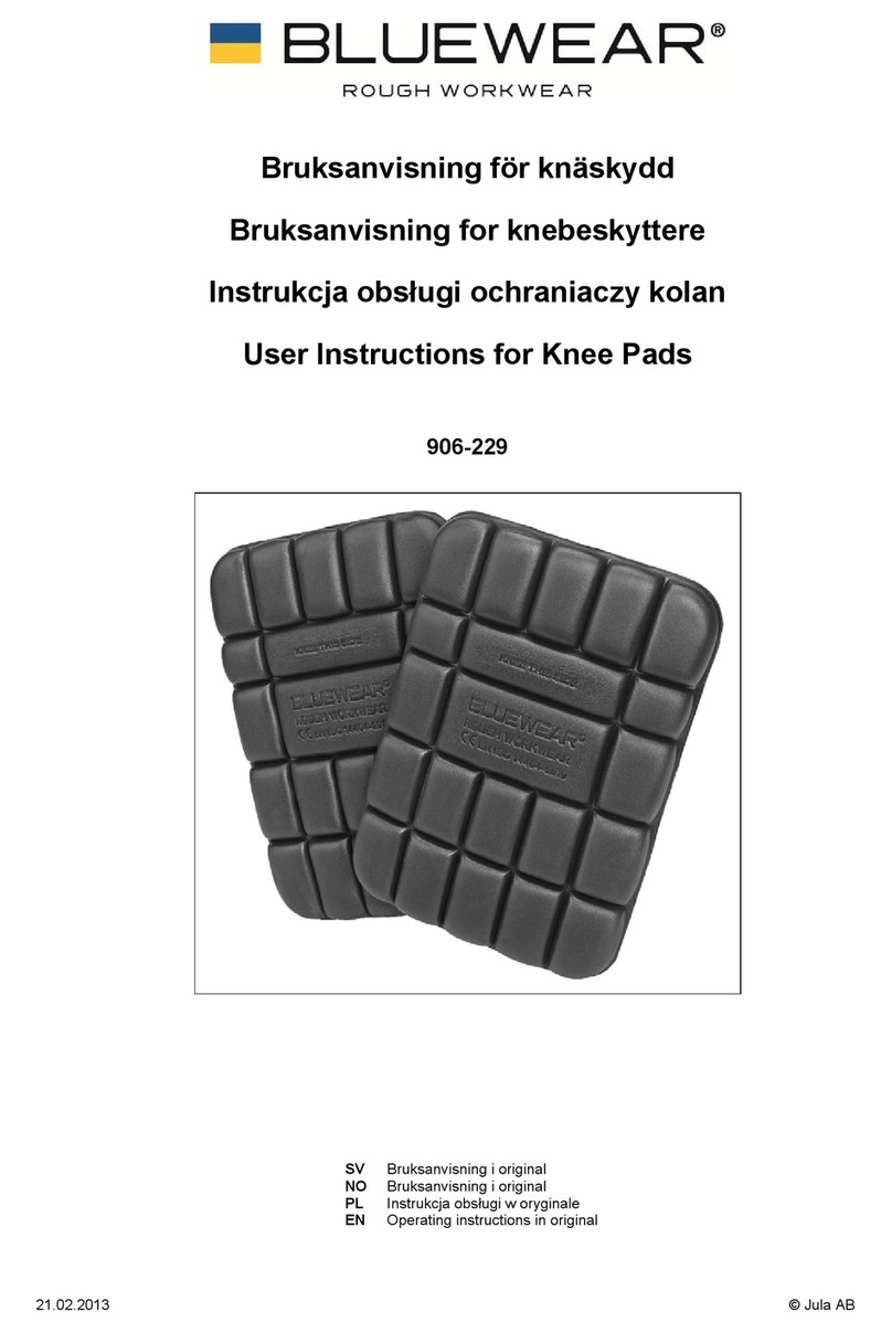 BlueWear 906-229 User instructions