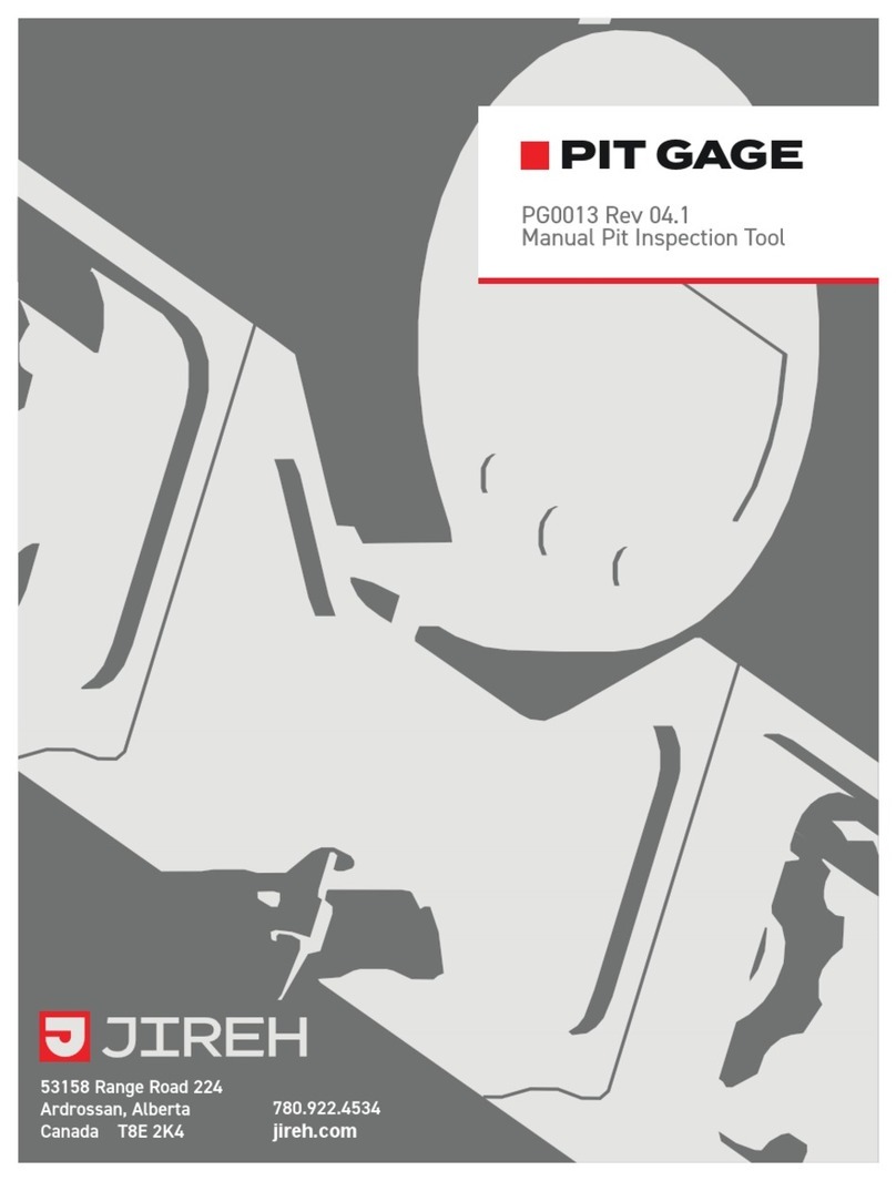 Jireh PIT GAGE operating instructions
