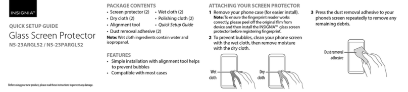 Insignia NS-23ARGLS2 Quick setup guide