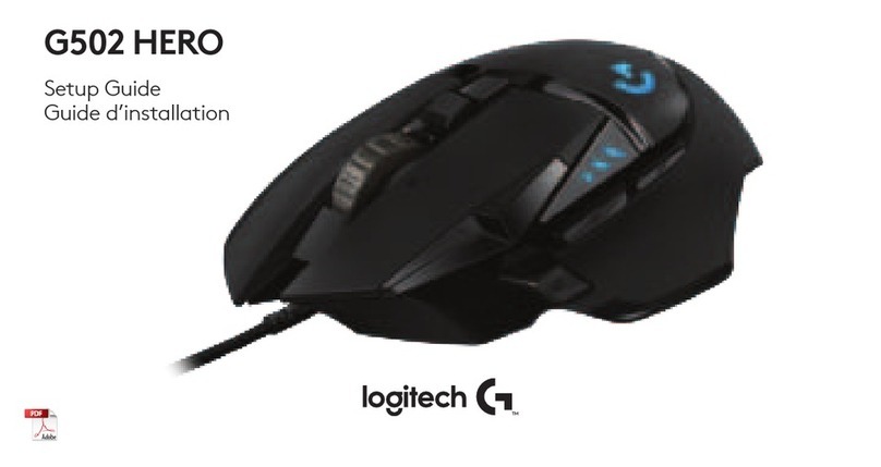 Logitech G502 HERO User manual