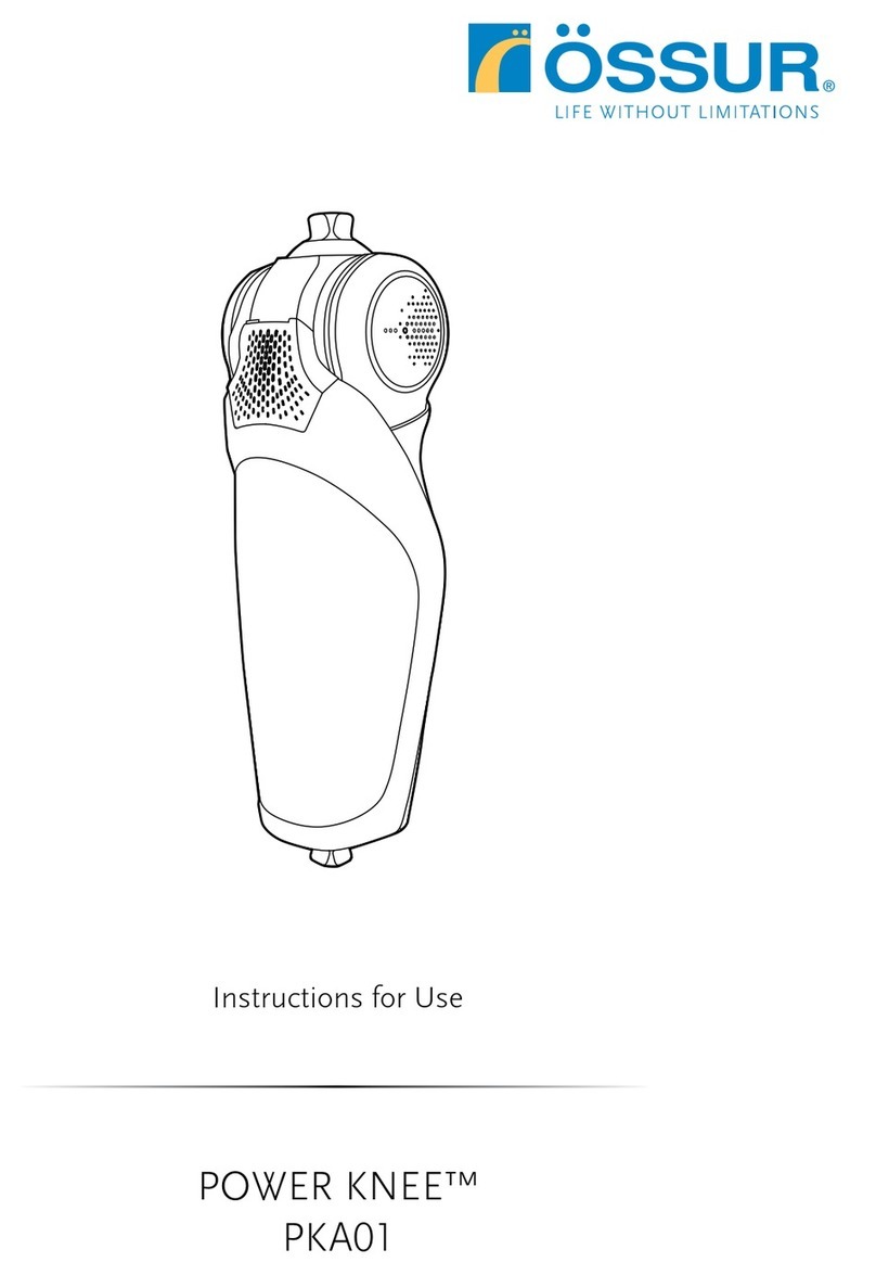 Ossur POWER KNEE PKA01 User manual